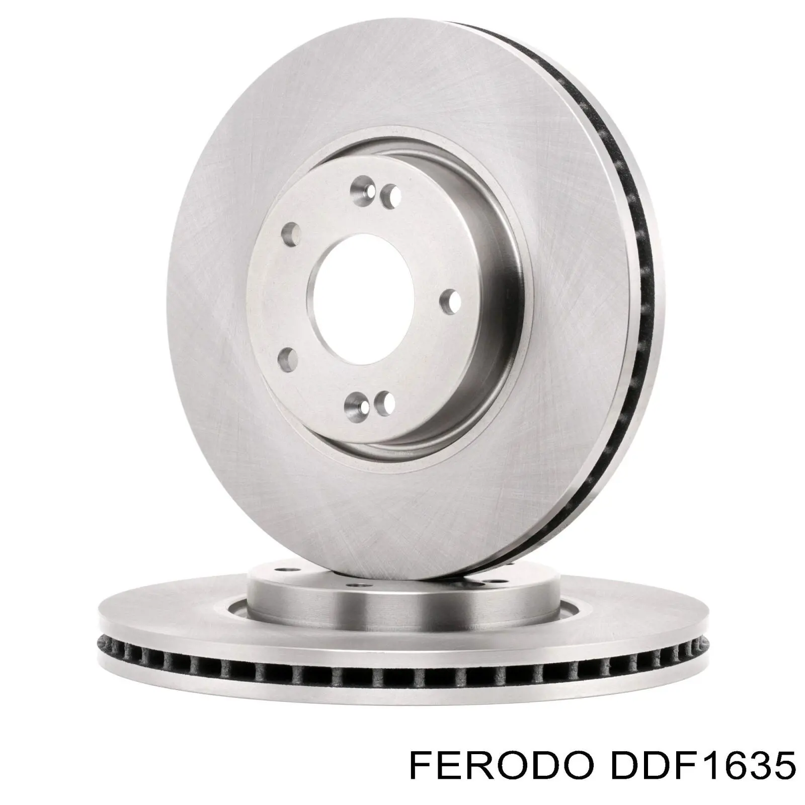 DDF1635 Ferodo Диск тормозной передний