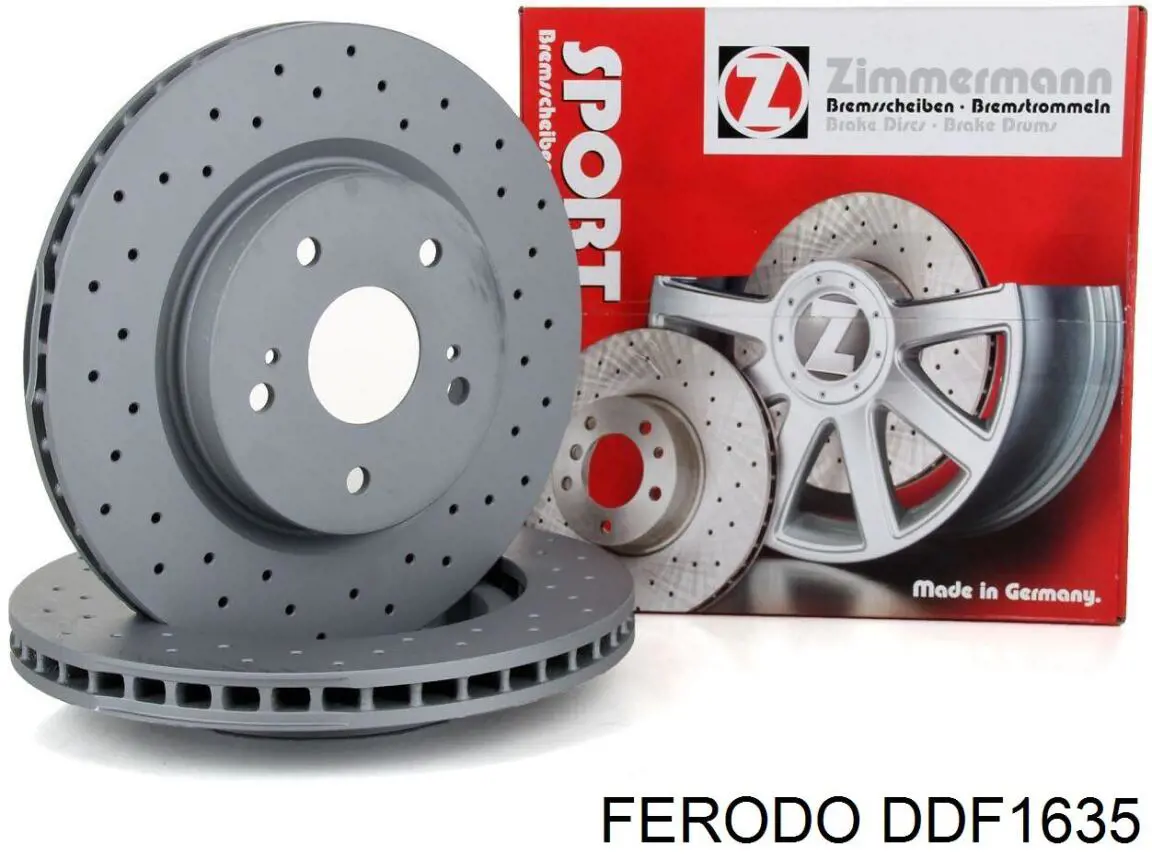 Купить DDF1635 Ferodo Ротор тормозной
