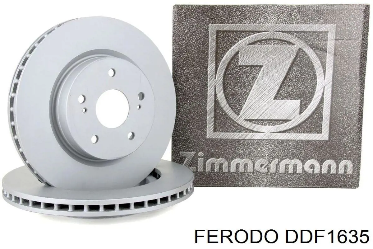 Тормоз дисковый передний Ferodo DDF1635 цена, от 50.23 USD