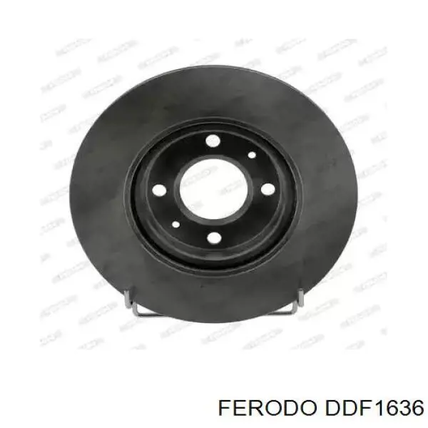 Передние тормозные диски DDF1636 Ferodo