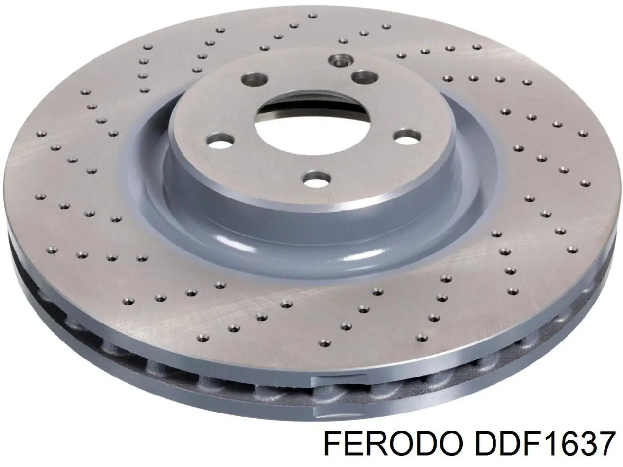 DDF1637 Ferodo диск тормозной передний