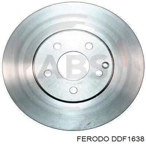 DDF1638 Ferodo диск тормозной передний