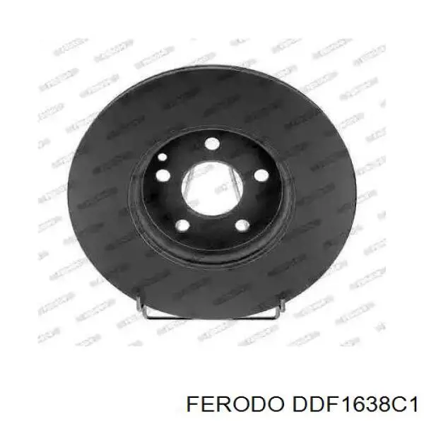 DDF1638C-1 Ferodo диск тормозной передний