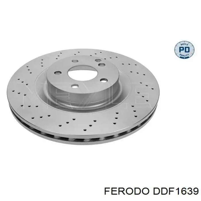 DDF1639 Ferodo диск тормозной передний
