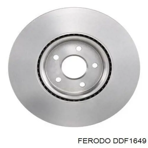DDF1649 Ferodo Диск тормозной передний