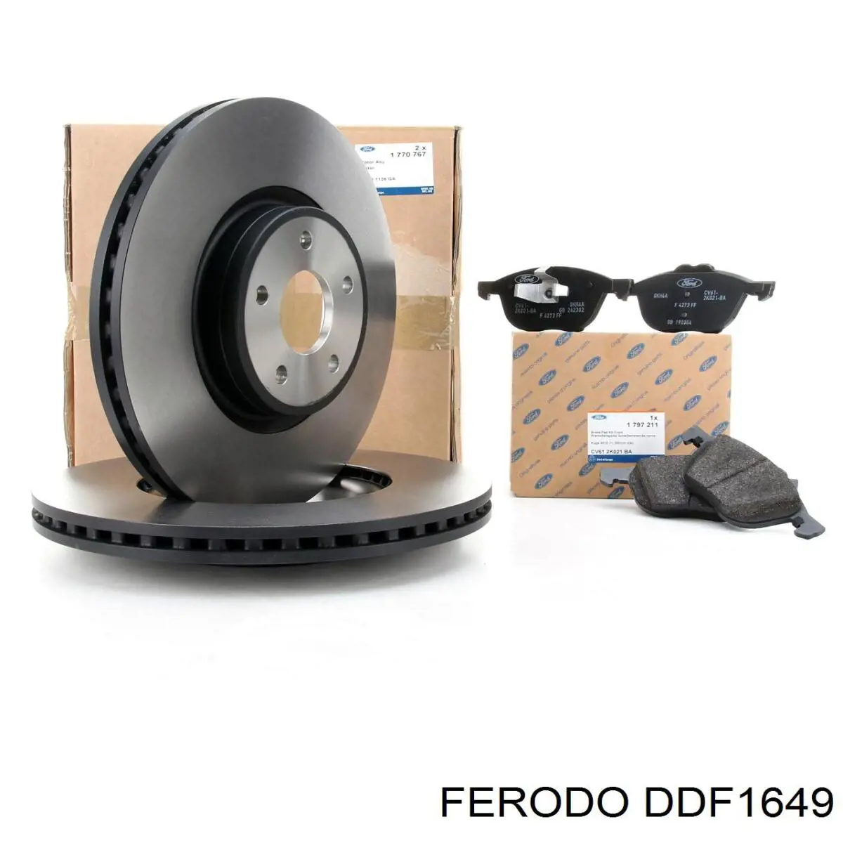 Купить DDF1649 Ferodo Ротор тормозной