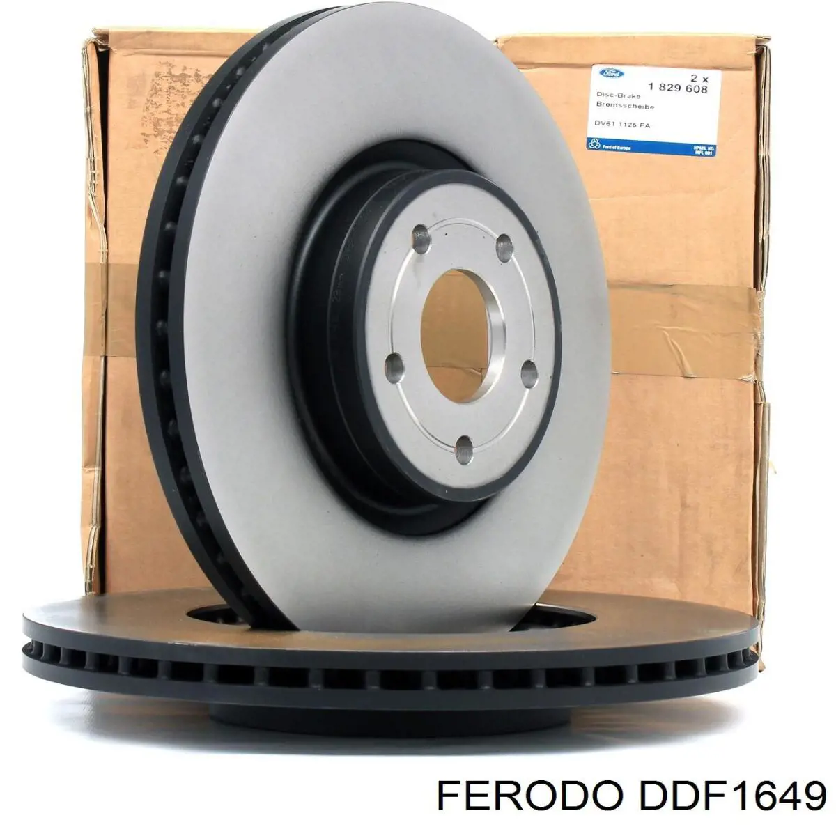 Передний тормозной диск Ferodo DDF1649