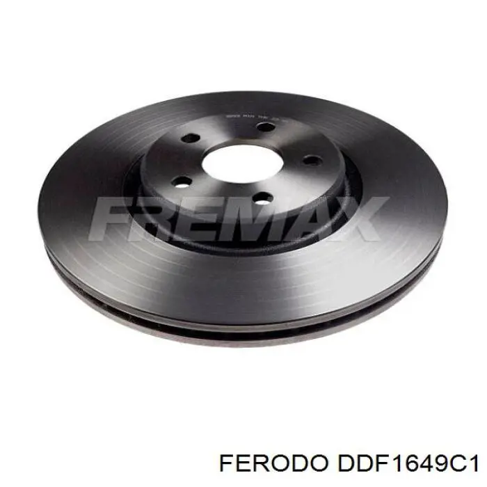 Передний тормозной диск Ferodo DDF1649C1