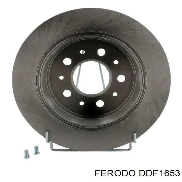 DDF1653 Ferodo диск тормозной задний