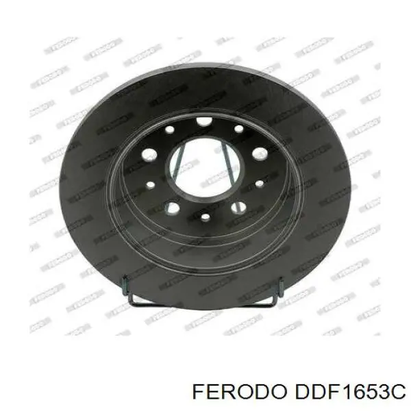 Disco de freno trasero DDF1653C Ferodo