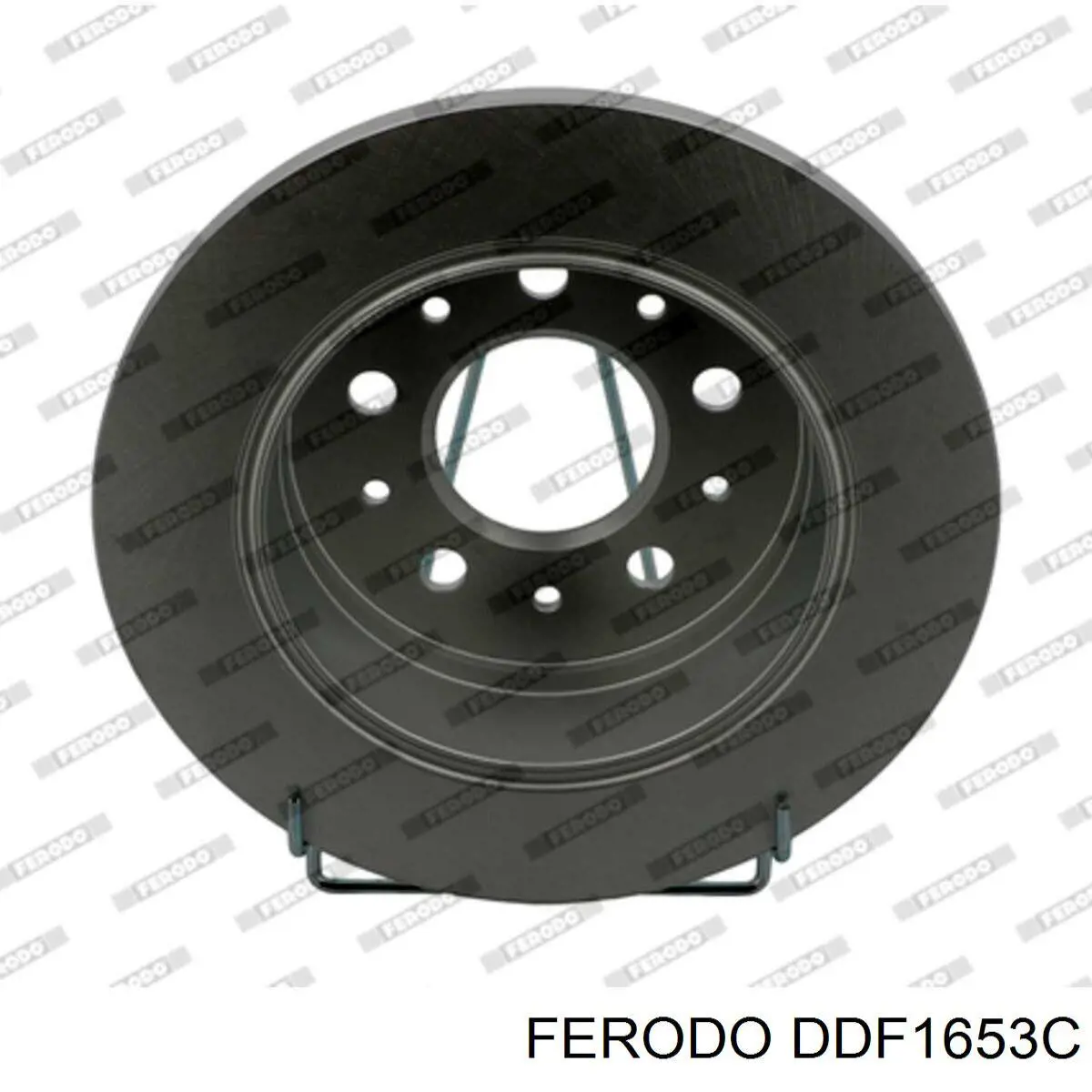 DDF1653C Ferodo диск тормозной задний