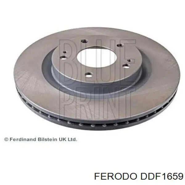 Freno de disco delantero DDF1659 Ferodo