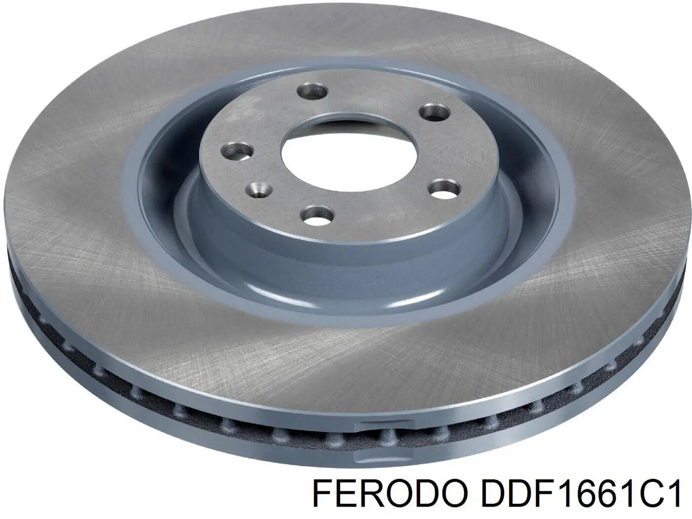 Freno de disco delantero DDF1661C1 Ferodo