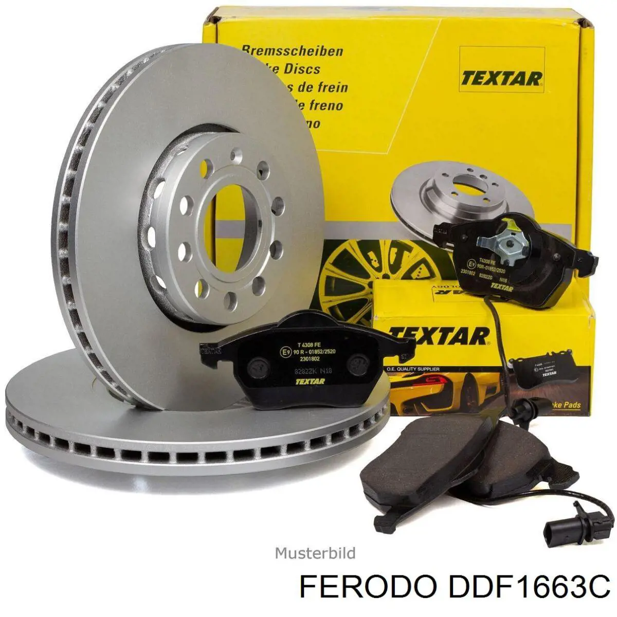 Купить DDF1663C Ferodo Ротор тормозной