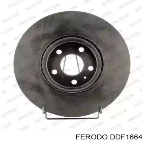 Передние тормозные диски DDF1664 Ferodo