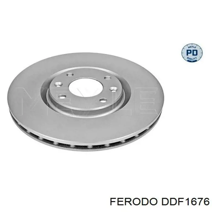 Freno de disco delantero DDF1676 Ferodo
