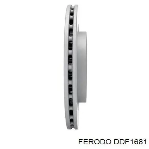 Диск гальмівний задній DDF1681 Ferodo