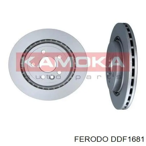 Задний тормозной диск Ferodo DDF1681 цена, от 67.59 USD