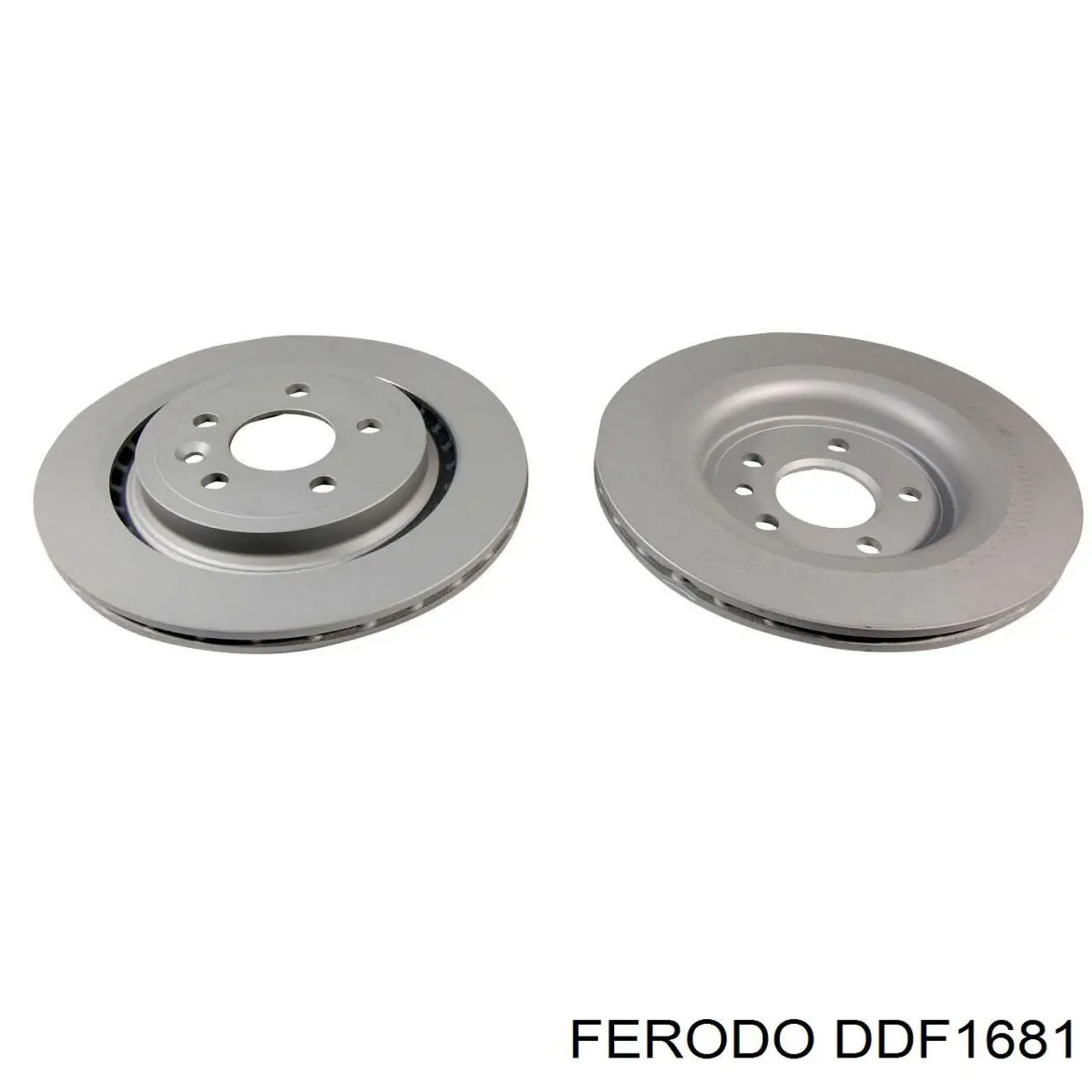 Задний тормозной диск Ferodo DDF1681 цена, от 67.59 USD