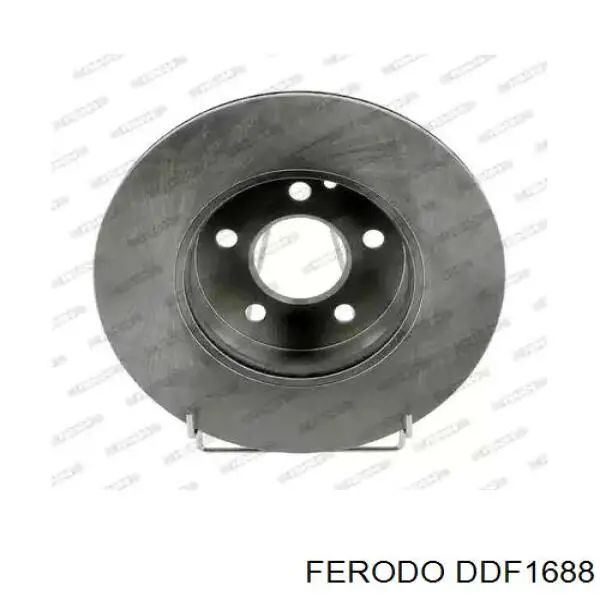 DDF1688 Ferodo диск тормозной передний