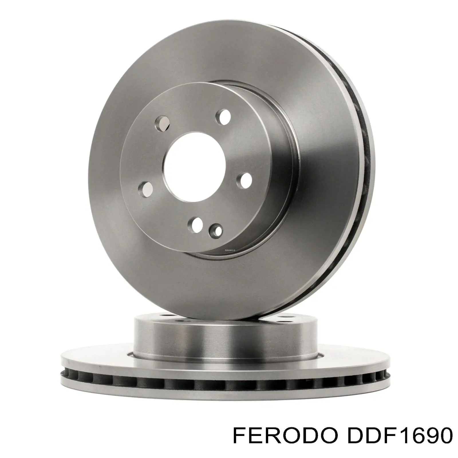 Freno de disco delantero DDF1690 Ferodo