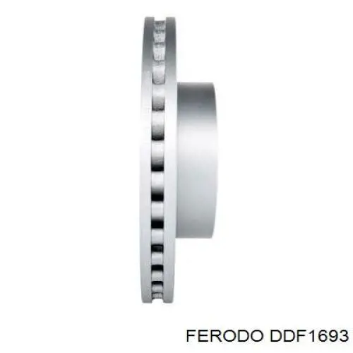 DDF1693 Ferodo диск тормозной передний