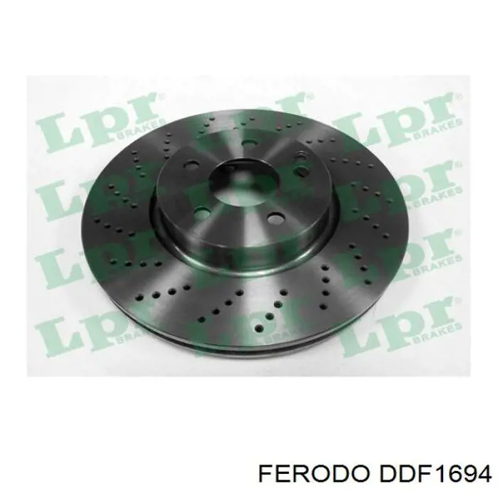 Тормоз дисковый передний Ferodo DDF1694 цена, от 71.21 USD
