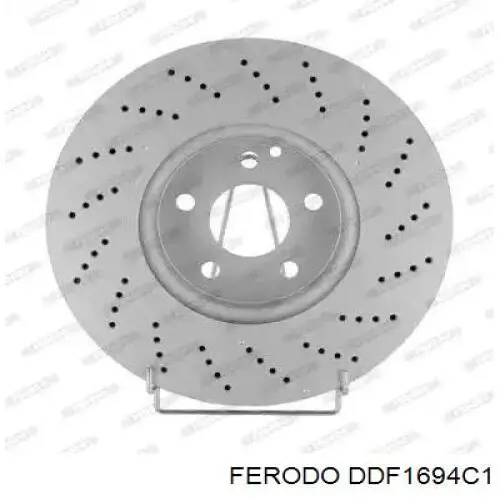 Передние тормозные диски DDF1694C1 Ferodo