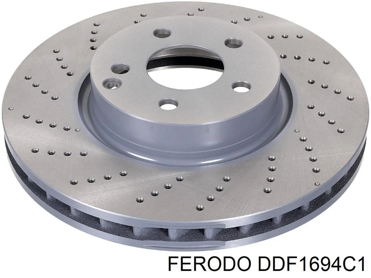 Тормоз дисковый передний Ferodo DDF1694C1 цена, от 84.43 USD
