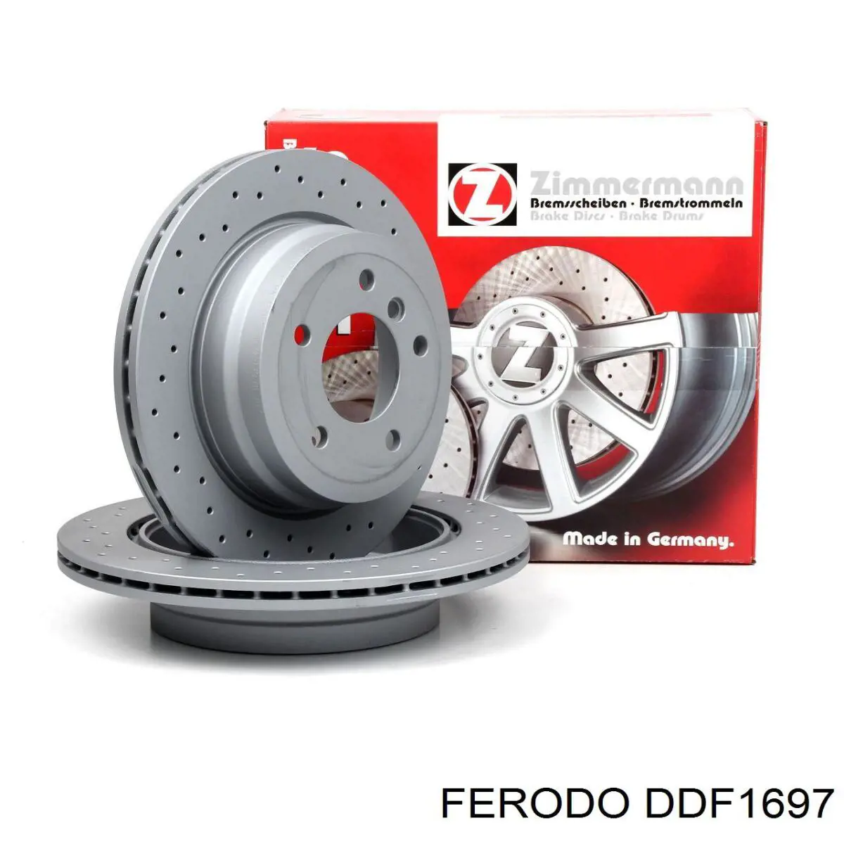 Задний дисковый тормоз Ferodo DDF1697
