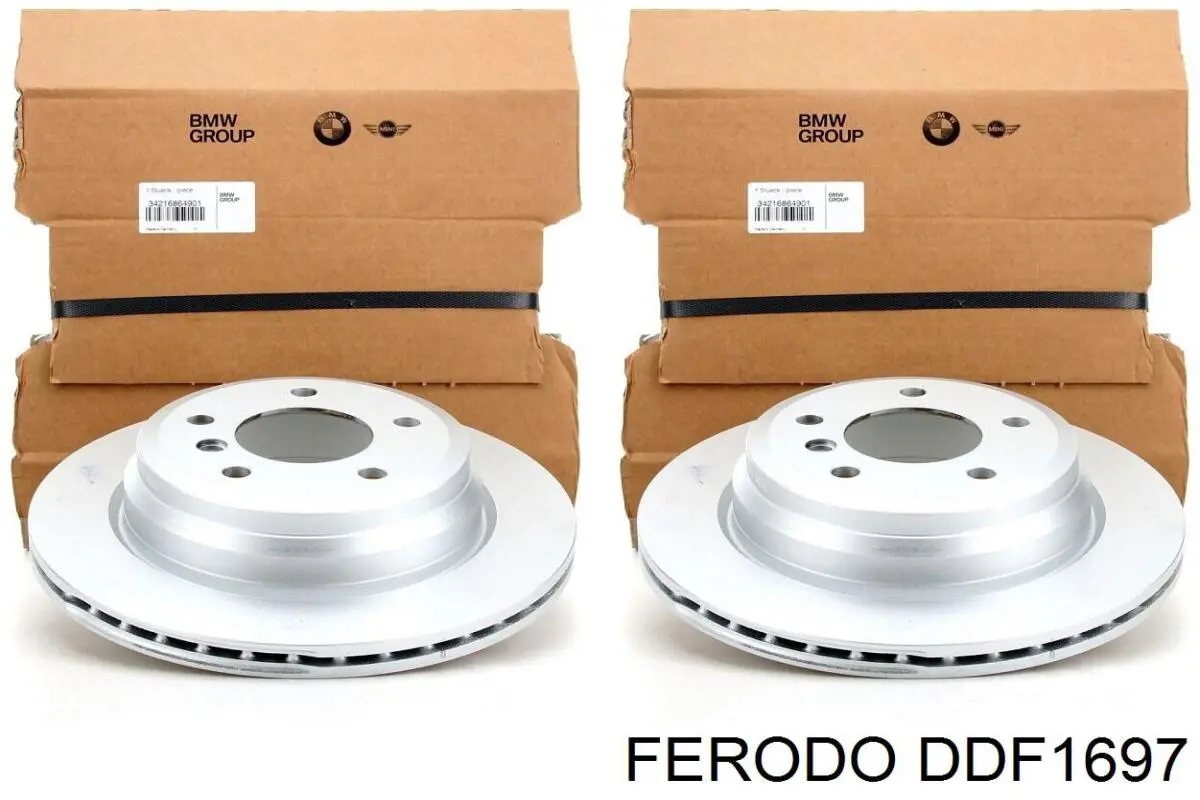 DDF1697 Ferodo тормозные диски