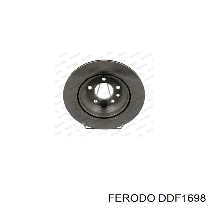 Disco de freno trasero DDF1698 Ferodo