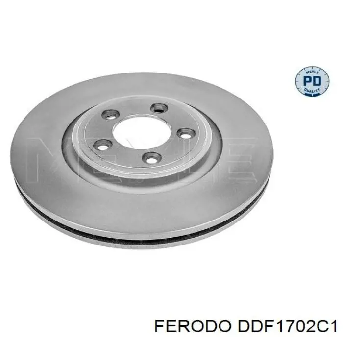 Передние тормозные диски DDF1702C1 Ferodo