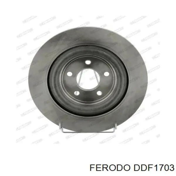 DDF1703 Ferodo диск тормозной задний