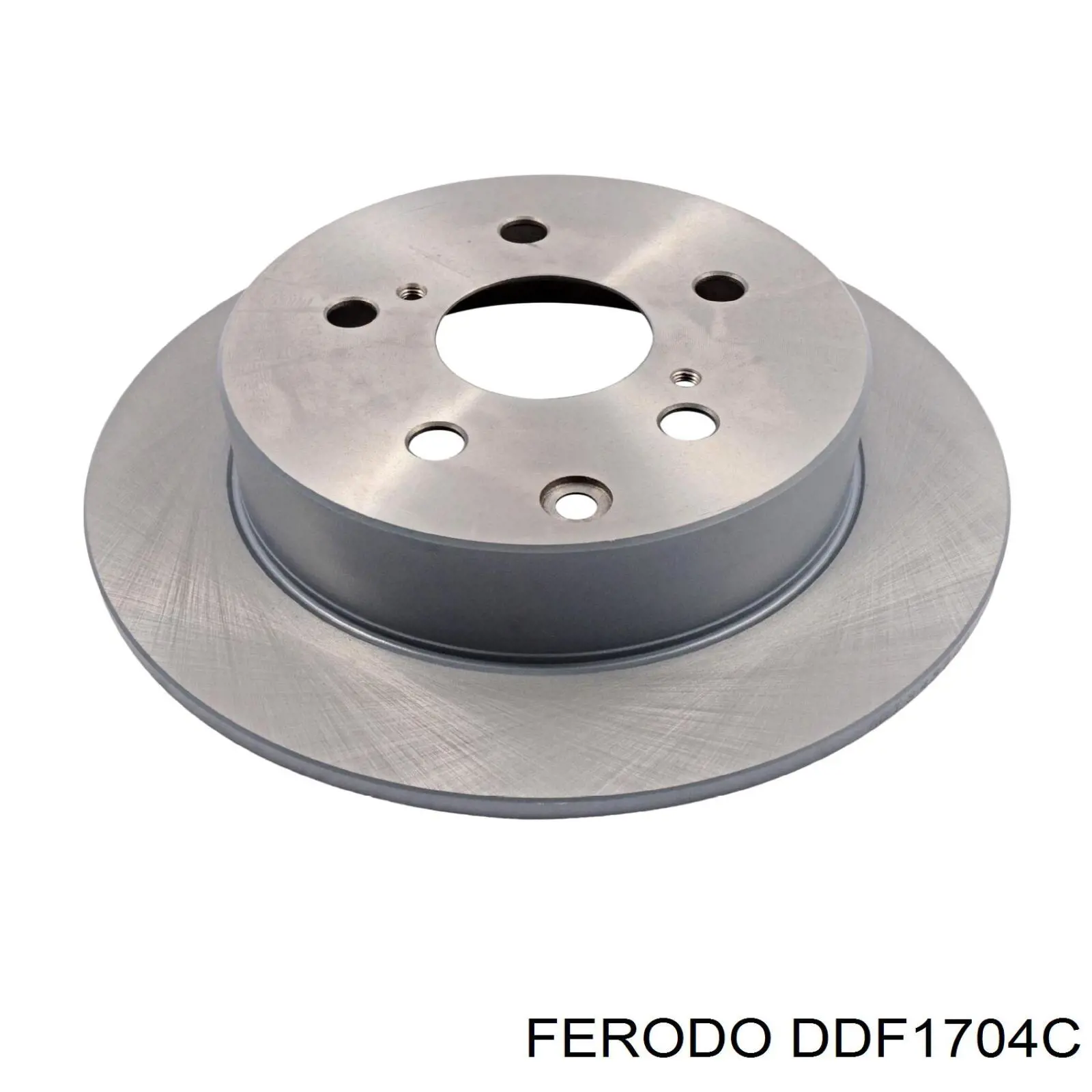DDF1704C Ferodo диск тормозной задний