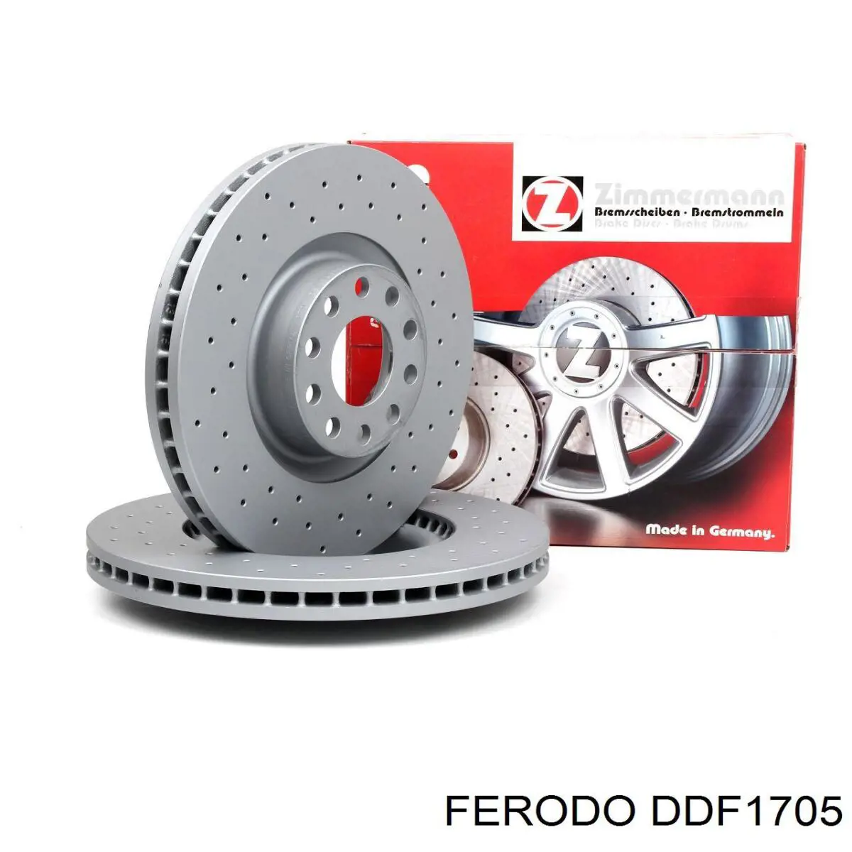 Купить DDF1705 Ferodo Ротор тормозной