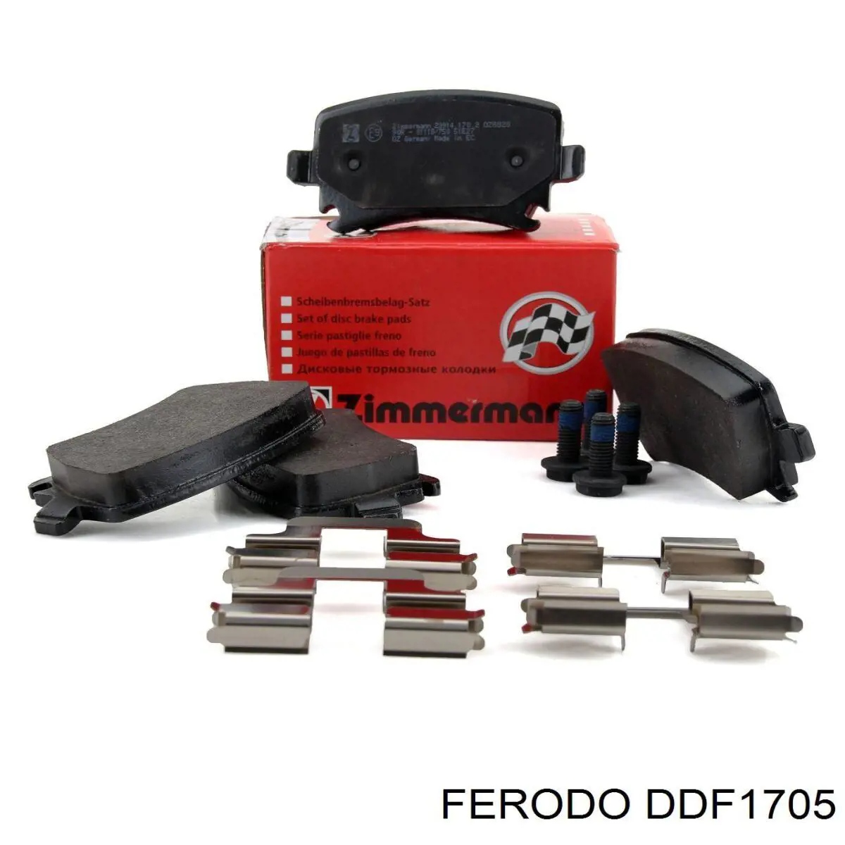 Передний тормозной диск Ferodo DDF1705