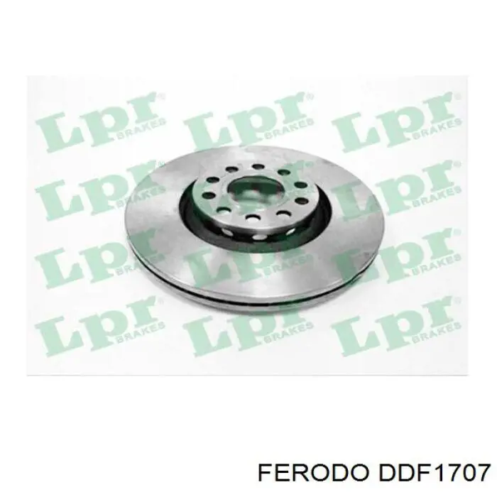Передний тормозной диск Ferodo DDF1707