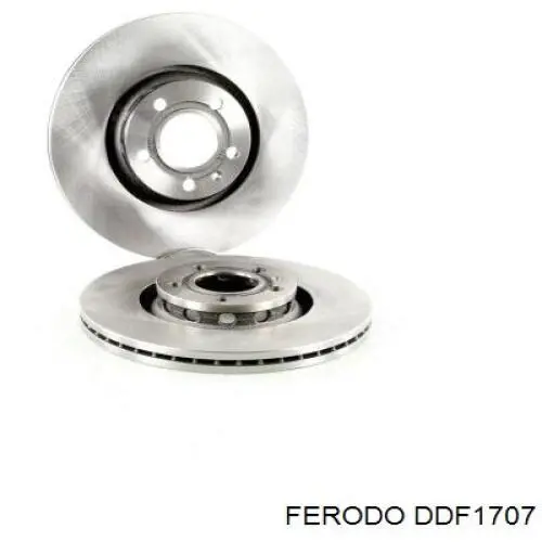 Купить DDF1707 Ferodo Ротор тормозной