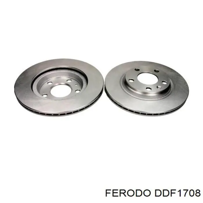 Передний тормозной диск Ferodo DDF1708