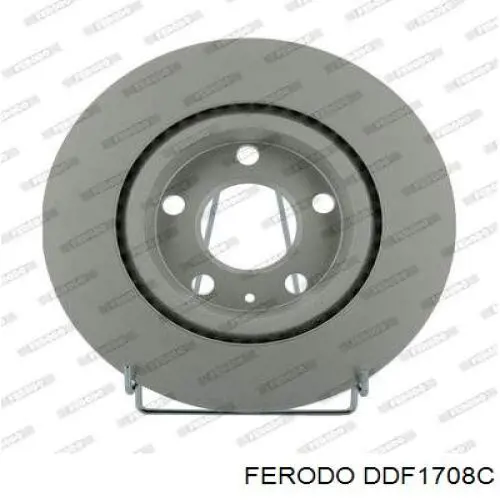 Freno de disco delantero DDF1708C Ferodo