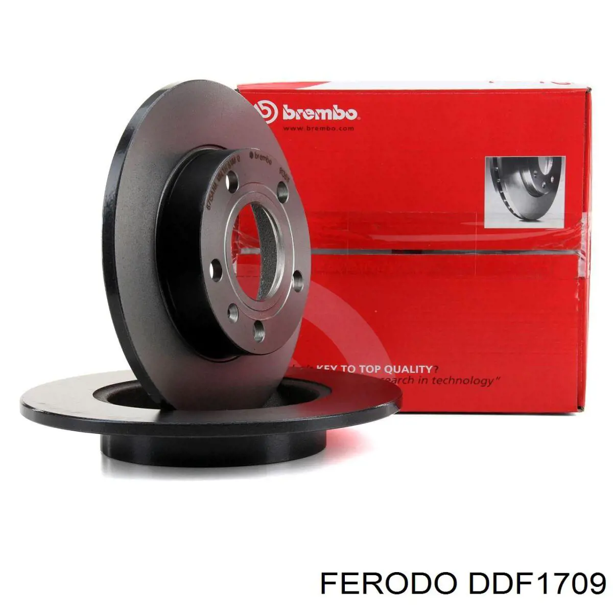 Тормозные диски DDF1709 Ferodo