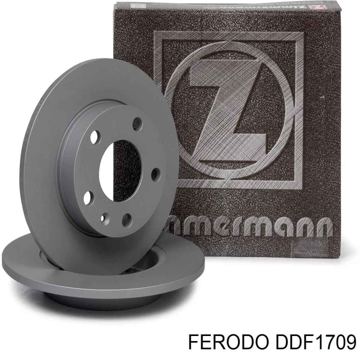 Купить DDF1709 Ferodo Диск тормозной задний