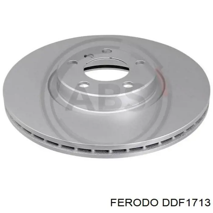 DDF1713 Ferodo диск тормозной передний