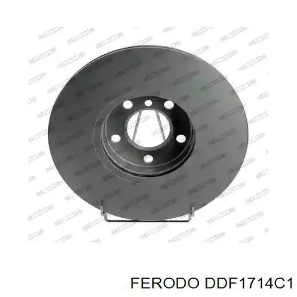 DDF1714C1 Ferodo disco do freio dianteiro