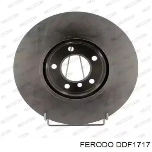 DDF1717 Ferodo диск тормозной передний