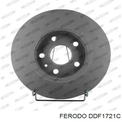 DDF1721C Ferodo disco do freio dianteiro