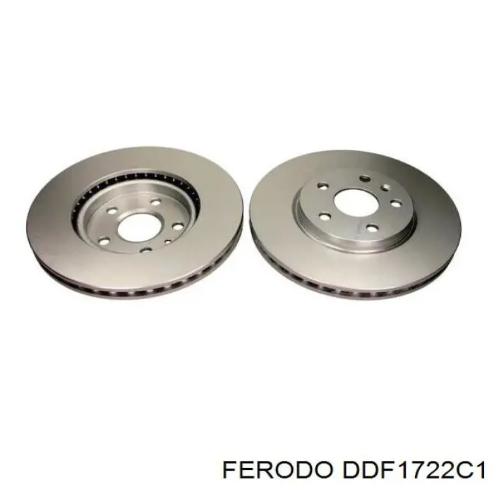 Купить DDF1722C1 Ferodo Ротор тормозной