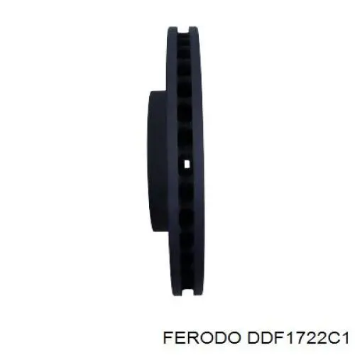 DDF1722C1 Ferodo Диск тормозной передний