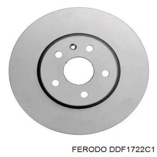 Тормоз дисковый передний Ferodo DDF1722C1 цена, от 71.86 USD